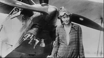 A aviadora Amelia Earhart - Getty Images