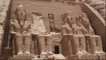 Os templos de Abul-Simbel - Pixabay