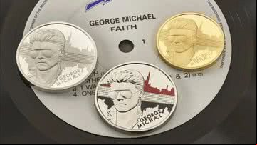 Fotografia mostrando as moedas comemorativas - Divulgação/ The Royal Mint