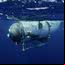 Modelo do submarino que eclodiu no oceano
