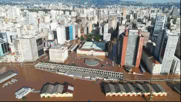 Ano de 2024 foi marcado pelas enchentes no Rio Grande do Sul - Getty Images