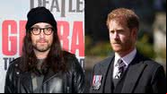 Sean Lennon e o príncipe Harry - Getty Images