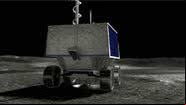 Ilustração de rover em superfície lunar - Divulgação/Ames Research Center