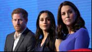 Príncipe Harry, Meghan Markle e Kate Middleton em evento em 2018 em Londres, Inglaterra - Getty Images
