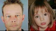 Brueckner e Madeleine McCann - Divulgação