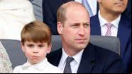 Príncipe William e seu filho, Louis - Getty Images