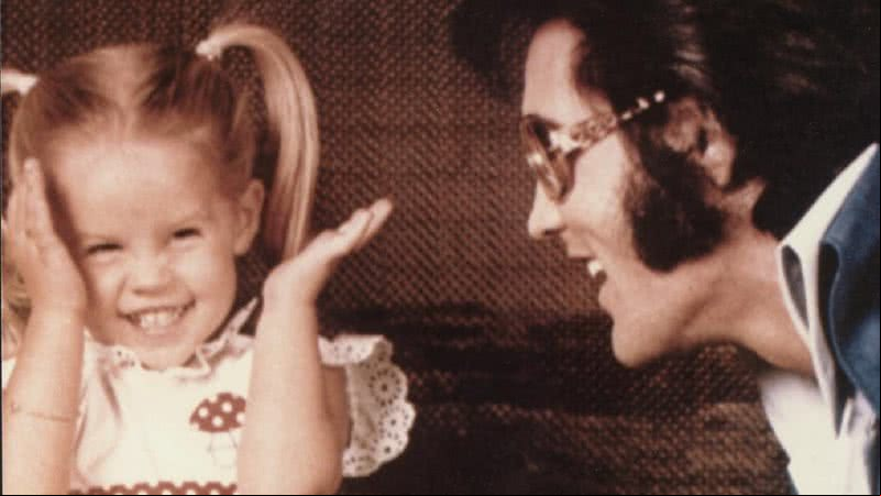Elvis Presley e Lisa Marie Presley - Reprodução/Instagram