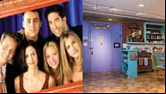 Foto da sitcom (à esqu.) e registro da 'The Friends Experience: The One in São Paulo' (à dir.) - Divulgação