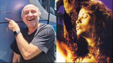 Hans Donner (à esqu.) e abertura da novela Tieta (à dir.) - Arquivo pessoal e Divulgação