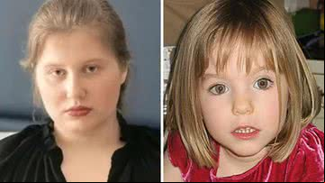 Julia Wandelt e Madeleine McCann - Reprodução
