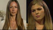 Chanelle McAuliffe (à esqu.) e Belle Gibson (à dir.) - Reprodução/Vídeo/This Morning e reprodução/vídeo