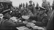 Hitler durante banquete - Getty Images