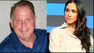 Thomas Markle Jr. (à esqu.) e Meghan Markle (à dir.) - Getty Images