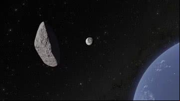 Representação inédita do asteroide 2024 YR4 - Divulgação/9NOIRLab/NSF/AURA/R. Proctor
