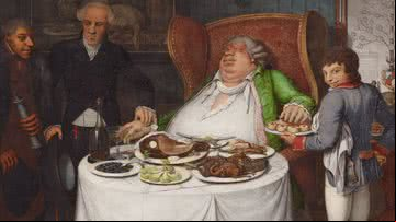 Pintura 'Der Völler', de Georg Emanuel Opitz - Domínio Público