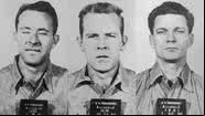Clarence Anglin, John William Anglin e Frank Lee Morris, respectivamente - Getty Images