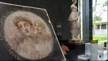 Imagem de divulgação da exposição "Ser mulher em Pompéia” - Parque Arqueológico de Pompeia