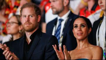 O príncipe Harry e sua esposa, a duquesa Meghan Markle - Getty Images