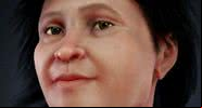 Reconstrução facial de Eva de Naharon - Divulgação - Cícero Moraes