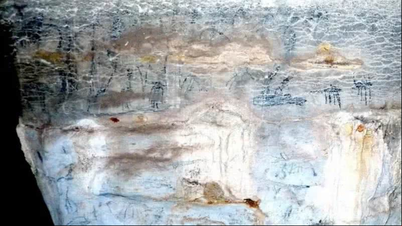  de arte rupestre encontrado em Madagascar - Divulgação/David Burney