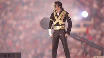 Fotografia de Michael Jackson em show - Getty Images