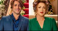 Paulo Gustavo como Aníbal, em Minha Vida em Marte (2018) e Paulo Gustavo como Dona Hermínia, em Minha Mãe é Uma Peça 2 (2016) - Divulgação/Downtown Filmes / Divulgação/Globo Filmes