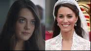 Kate Middleton: ficção e realidade - Divulgação/Netflix e Getty Images