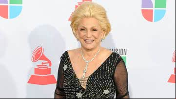 Hebe Camargo durante evento - Getty Images
