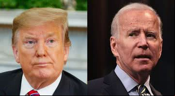 Donald Trump e Joe Biden, respectivamente - Wikimedia Commons