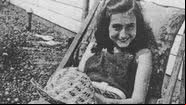 Registro da jovem Anne Frank - Domínio Público