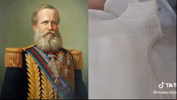 Registro do item histórico de Dom Pedro II - Reprodução/Vídeo