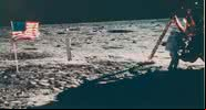 A única foto de Neil Armstrong na Lua - Divulgação/ Christie's