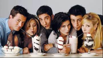 Elenco de Friends em foto promocional da série - Divulgação / Warner Bros