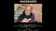 Página do site do PT depois do ataque hacker - Divulgação/UOL