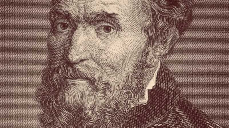 Retrato do gênio renascentista Michelangelo - H. Michael Karshis, Creative Commons