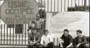 Trabalhadores ses durante a ocupação de sua fábrica em 1968 - George Louis/Creative Commons/ Wikimedia Commons